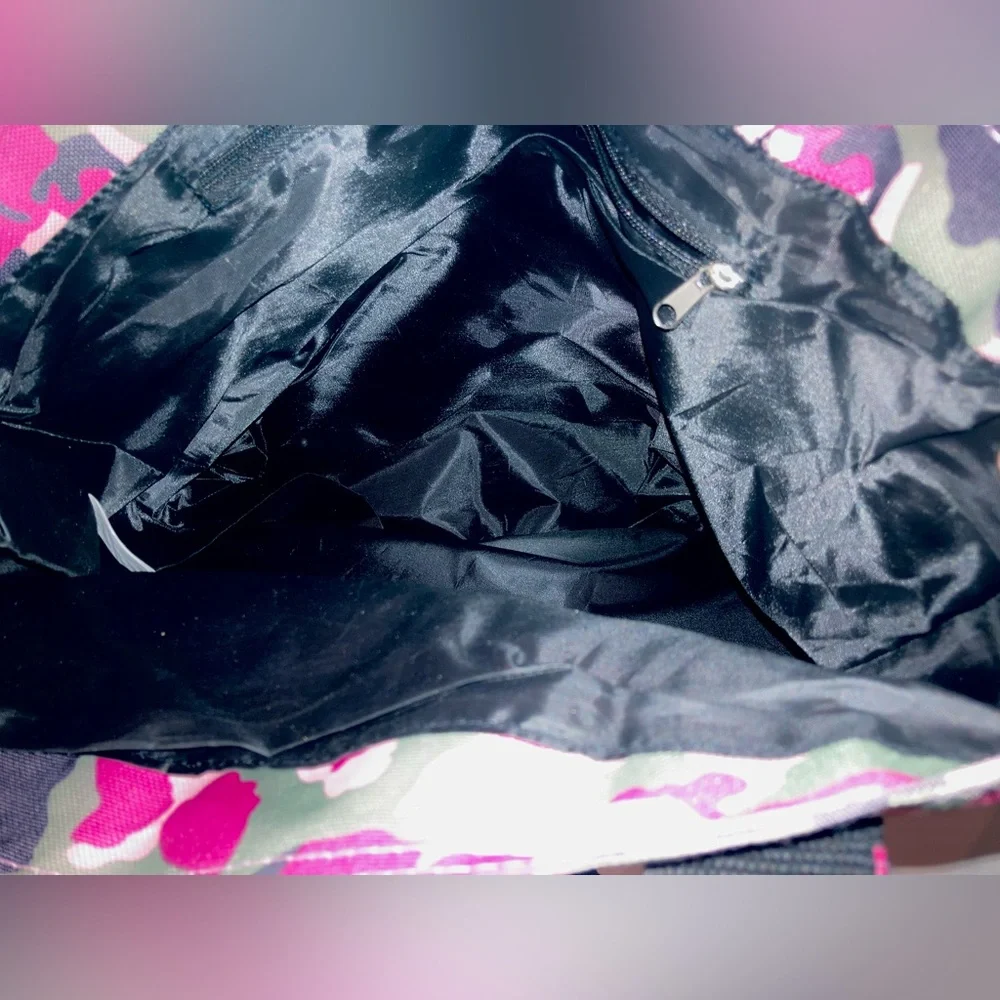 Stylish Pink Camouflage Tote Bag